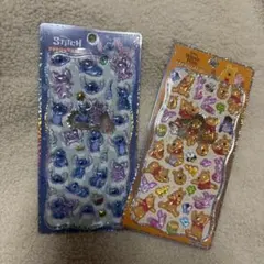 プチドロップステッカー ディズニー 2種