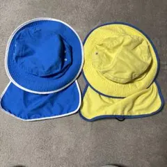 ベネトン　水陸両用　日除け帽子　2個セット