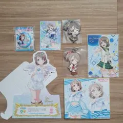 渡辺曜 Aqours スタンドポップコレクション ラバスト 色紙 缶バッジ