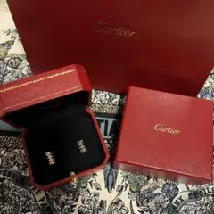 Cartier クラッシュドゥカルティエミニ ピアスPG 2ヶ月前購入 - メルカリ