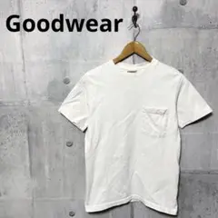Goodwear グッドウェア メンズ ポケT Tシャツ S 無地T