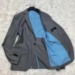 極美品 ザティーケーショップ テーラードジャケット グレー Lサイズ