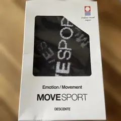DESCENTE MOVE SPORT ハンドタオル ブラック