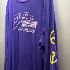 SALE/ オフィシャル ジョジョの奇妙な冒険 アニメ長袖Tシャツ