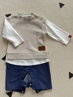 美品　EDWIN 子供服　80センチ　ロンパース　ベビー服