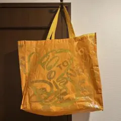 東京ディズニーリゾート　ディズニーキャラクター オレンジバッグ 大