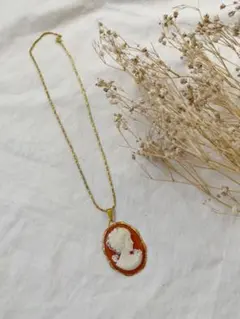 カメオ ネックレス