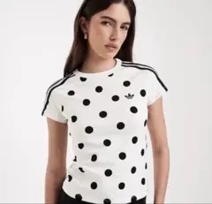 新品adidas originals ドット柄　TシャツM