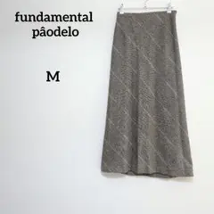 美品 ケティ fundamental ダイヤモンドパターン ロングスカート Mのサムネイル