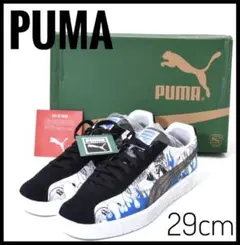 新品 PUMA スニーカー ブリーチコラボ BLEACH 青 白 DELPHIN
