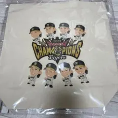 新品　阪神タイガース　日本一記念　イラスト　トートバッグのサムネイル