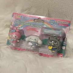 サンリオ ぷちとも マスコット シナモロール＆マイメロディ＆バッドばつ丸