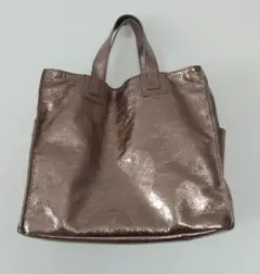 美品☆IO PELLE イオペレ トートバッグ ハンドバッグ 香水 2way 茶 
