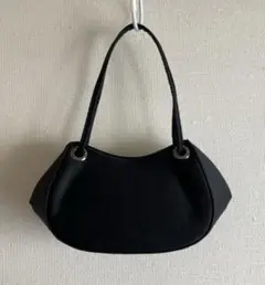 Bruno Magli (ブルーノマリ）ミニ　ブラックバッグ　パーティーバッグのサムネイル