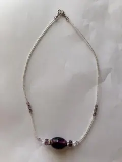 ガラス ネックレス