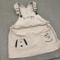【ベビー服70～80cm】スヌーピー ロンパース　ワンピース