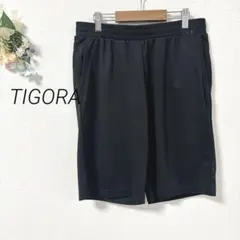 82 ティゴラ ボトムス ショートパンツ ゴムウエスト ロゴプリント シンプル