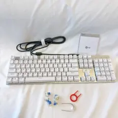 ★e元素メカニカル式　ゲーミングキーボード 青軸　RGB発光LEDバックライト