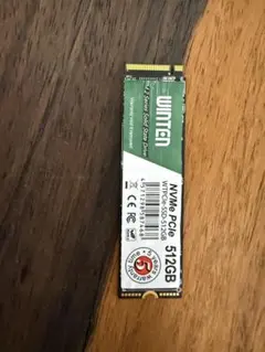 WINTEN NVMe PCIe SSD 512GB 本体　ジャンク