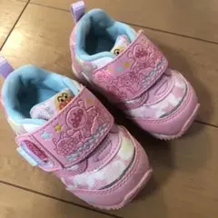 アンパンマン 12cmベビーシューズ ピンク