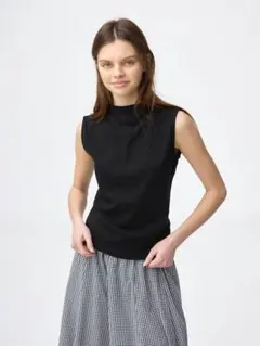 GU　ボトルネックT　ノースリーブ　現行品