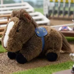 【極美品】 マーベラスクラウン ぬいぐるみ S ジャパンカップ AVANTI 馬のサムネイル