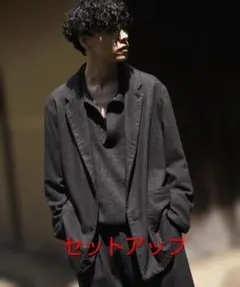 セットアップshiun GARMENT WOOL JACKET&TROUSERSのサムネイル