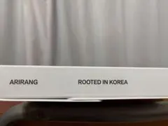 BTS ARIRANG ROOTED IN KOREA 未開封