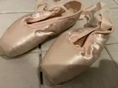 【ピンク サテン トゥシューズ22㎝】