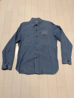 AMVP デニムブルー 長袖シャツ NEW YORK シャンブレーシャツのサムネイル