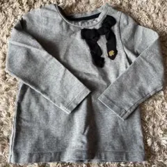 kate spade グレー 長袖Tシャツ　100