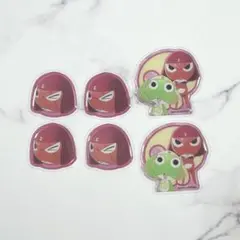 ケロロ軍曹 劇場版 ぷっくりシール ケロロ ギロロ