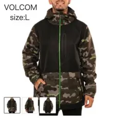 最高峰 VOLCOM ボルコム スノーボードウェア メンズ セットアップ L