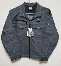 新品 Dickies 作業着 ストレッチ ジャケット ダークグレー
