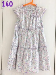 Lili Lundi フラワープリント ワンピース 140のサムネイル