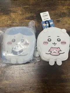 ちいかわgu ポーチ　ハチワレ　ちいかわセット