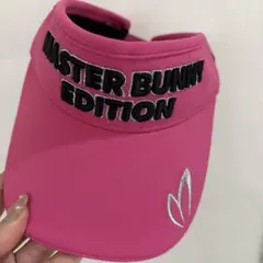 MASTER BUNNY EDITION バイザー ピンク