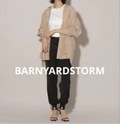 BARNYARDSTORM フレンチリネンシャツ ベージュ