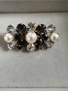 フラワーモチーフ ブローチ　2個セット