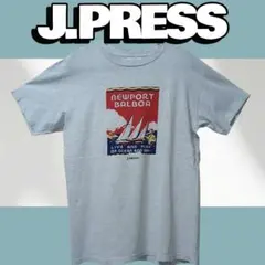 90sUSA製 J.PRESS Newport Balboa L グレーTシャツのサムネイル