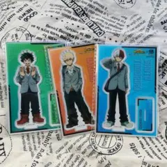 くら寿司 ヒロアカ コラボ アクリルスタンド 緑谷　爆豪　轟　アクスタセット