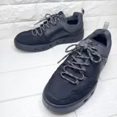 【美品】ECCO エコー ゴアテックス スニーカー Street 720 黒