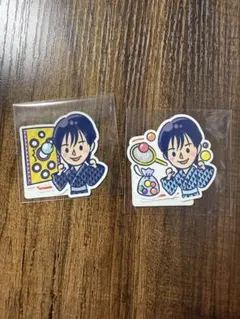 JO1 5th Anniversary 祭り ステッカー 2枚セット 大平祥生