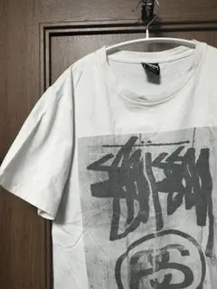 Stussy グラフィックプリント Tシャツ Sサイズ ホワイト