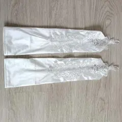 ウェディンググローブ ホワイトレース