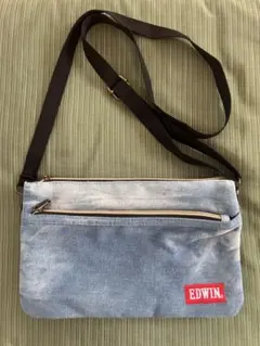 【美品】EDWIN デニム サコッシュ ショルダーバッグのサムネイル