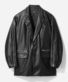 HARE 即完売　メタルパーツ　レザージャケット　ライダース　ZARA ダウン