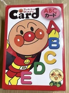 【新品・未使用】アンパンマンとはじめよう！ABCカード 知育玩具 おもちゃ 学習