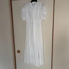 MIIAの半袖のロングワンピース