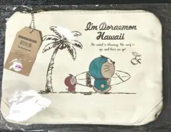 I'm Doraemon Hawaii フラットポーチ